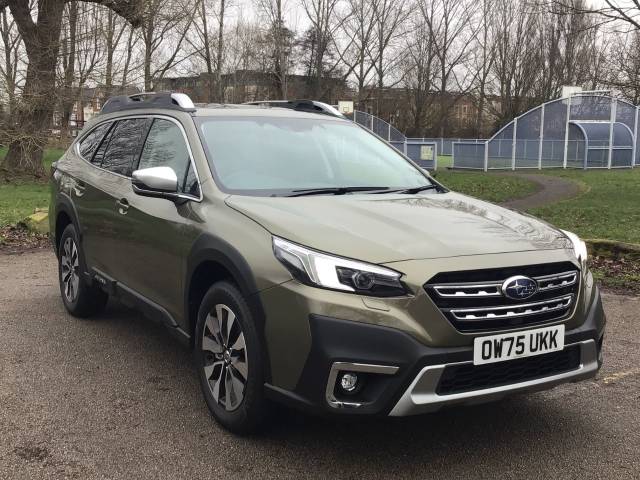 Subaru Outback 2.5i Touring 5dr Lineartronic SUV Petrol Autumn Green Metallic